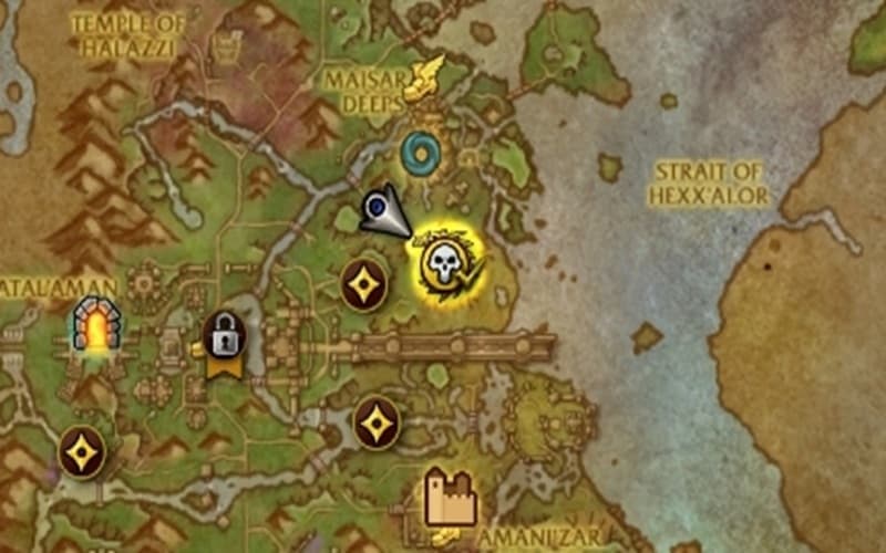 LOCATION IMAGE: Cragpine
